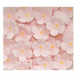Kwiat cukrowy kwiaty tort dekoracja różowy 50x